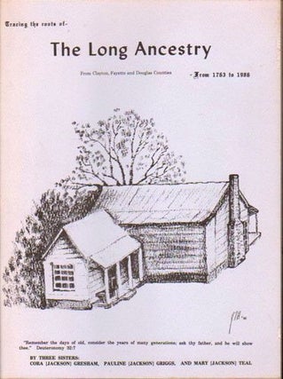Item #23180 Tracing the Roots of the Long Ancestry From Clayton, Fayette, and Douglas Counties...