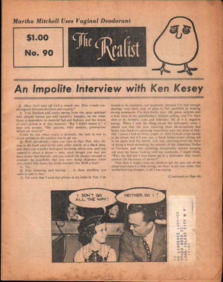 Item #23429 The Realist No. 90, : An Impolite Interview With Ken Kesey. Paul Krassner