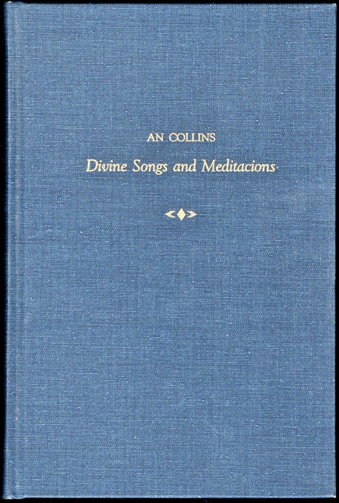 Item #24518 Divine Songs and Meditations. An Collins.
