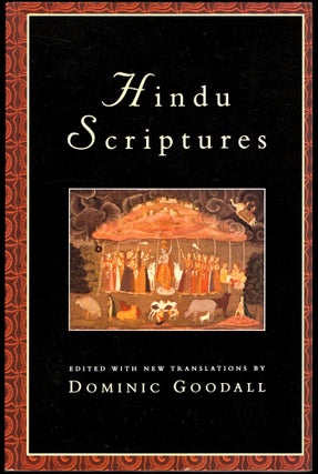 Item #24560 Hindu Scriptures. University Of California Press