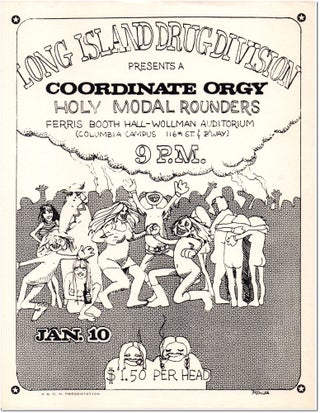 Item #26973 Long Island Drug Division Presents A Coordinate Orgy. Holy Modal Rounders
