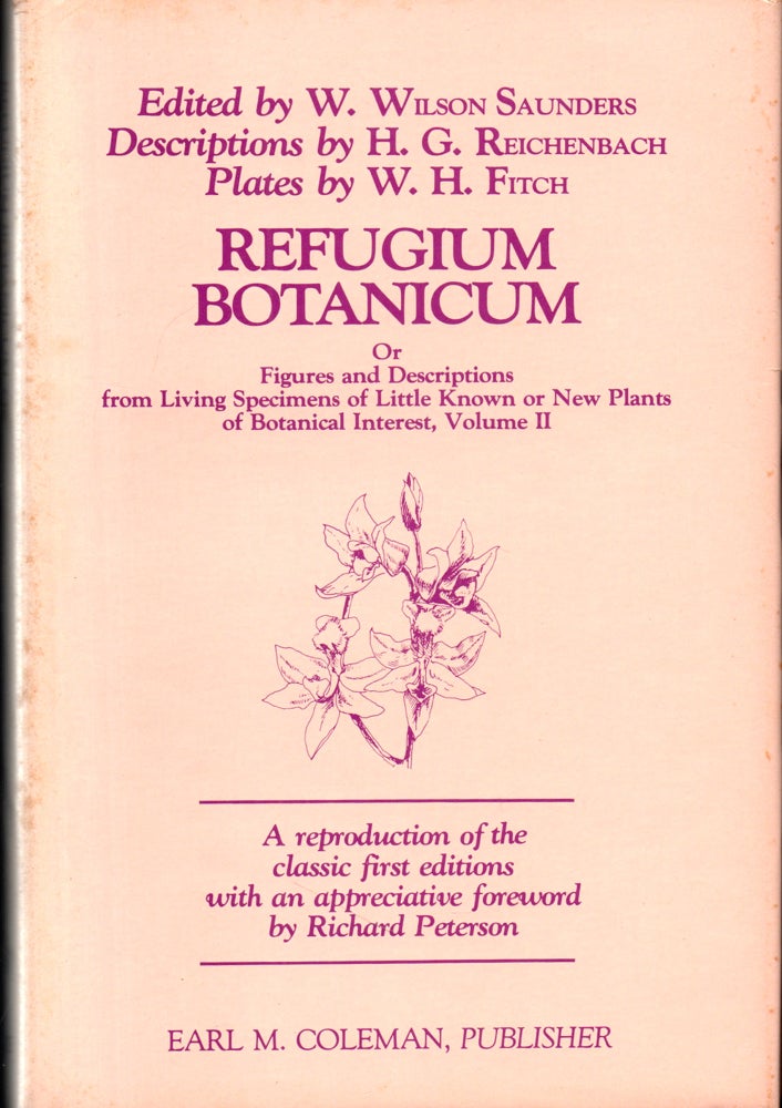 Item #27875 Refugium Botanicum: Or, Figures and Descriptions From Living Specimens of Little Known or New Plants of Botanical Interest, Volume II. Charles Darwin.
