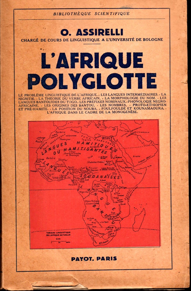 Item #28261 L'Afrique Polyglotte. O. Assirelli.