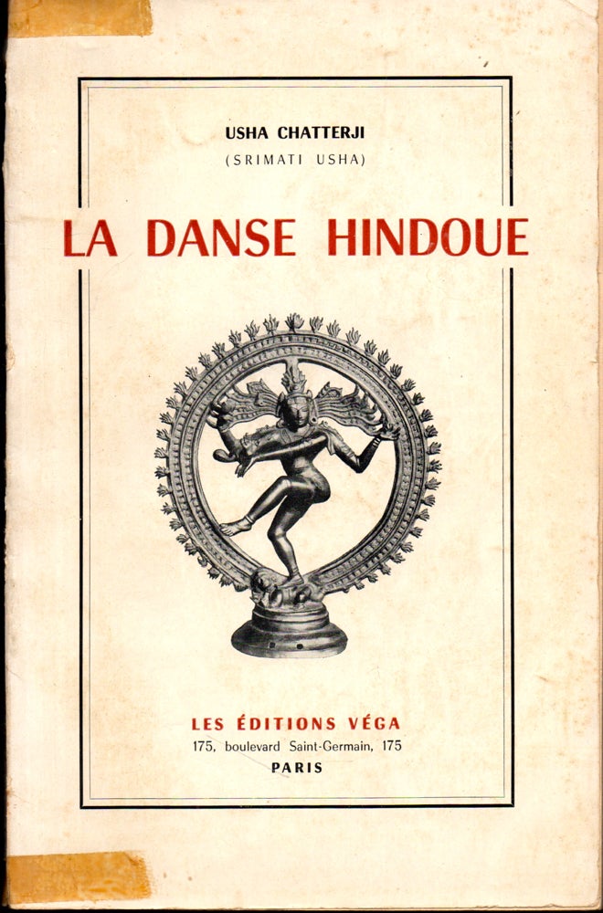 Item #28312 La Danse Hindoue. Usha Chatterji.