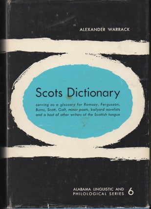 Item #28630 Scots Dictionary. Alexander Warrack
