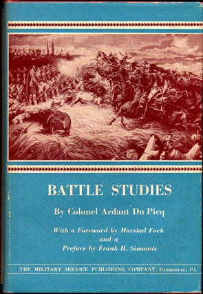 Item #29923 Battle Studies. Ardant Du Picq