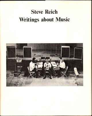 Item #30170 Writings About Music. Steve Reich