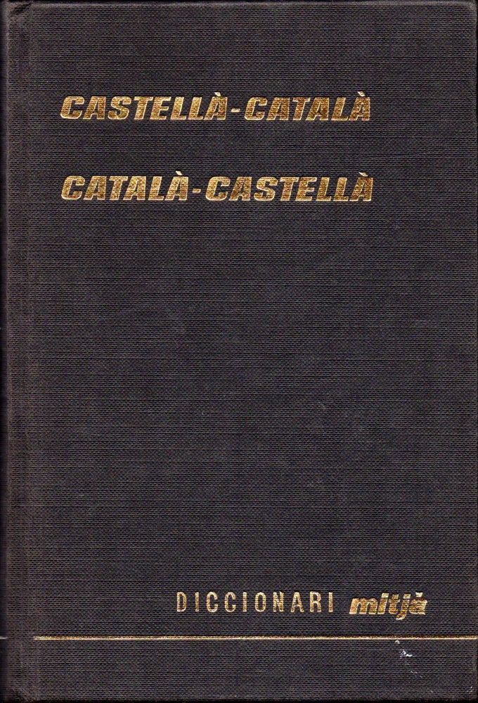 Item #31476 Diccionari castella-catala, catala-castella. Santiago Alberti.