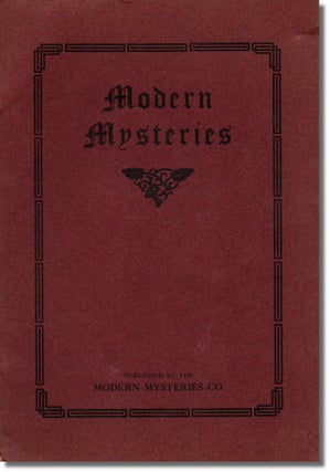 Item #31660 Modern Mysteries. George C. Hines