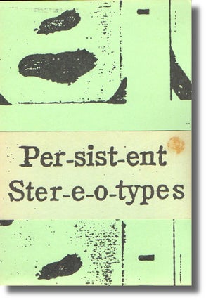 Item #32869 Persistent Stereotypes. Pat Courtney