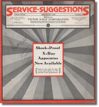 Item #33178 Service Suggestions Volume XXIX Number Three May-June, 1929. Victor X-Ray Corporation