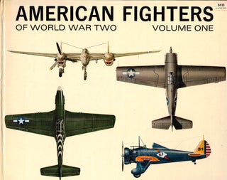 Item #33689 American Fighters of World War Two Volume One. Rene J. Francillon