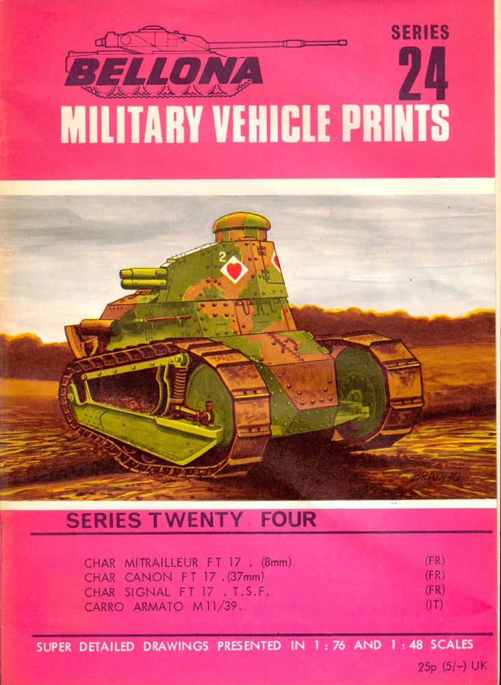 Item #33732 Military Vehicle Prints Series 24. Bellona.