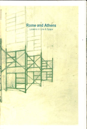 Item #34258 Rome and Athens: Lessons in Line and Space. Katarina Burlin, Su-Jung Lee