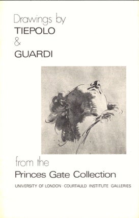 Item #34771 Drawings by Tiepolo and Guardi from the Princes Gate Collection. Helen Braham