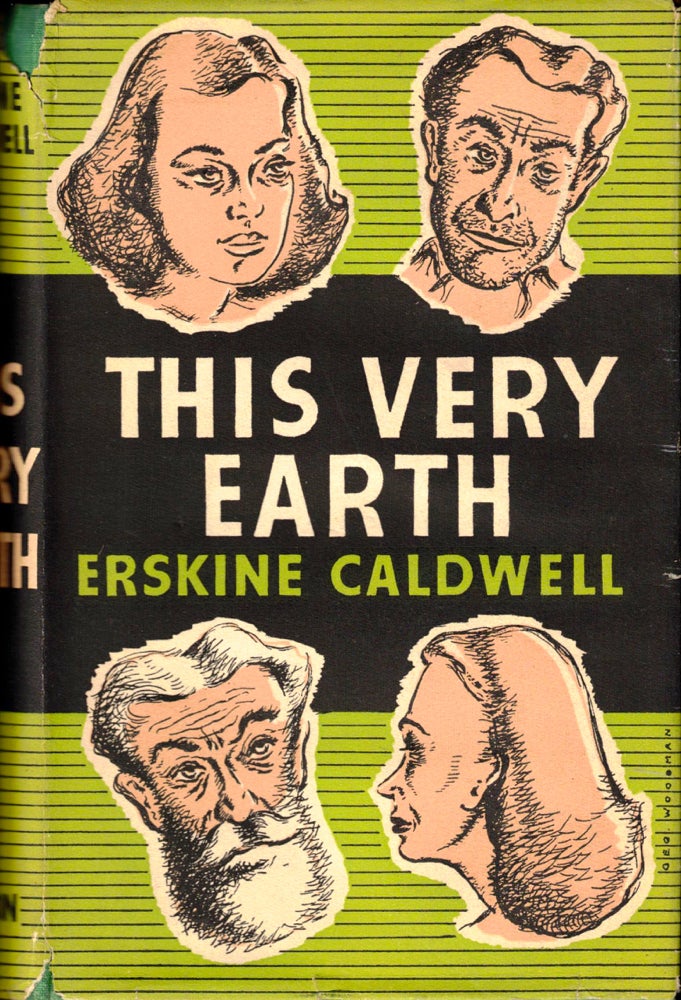 Item #35085 This Very Earth. Erskine Caldwell.