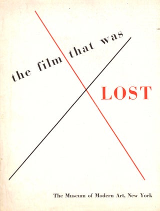 Item #35235 The Film That Was Lost. Richard Griffith