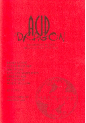 Item #35635 Acid Dragon: Progressive Musics Issue Number 22. Thierry Sportouche