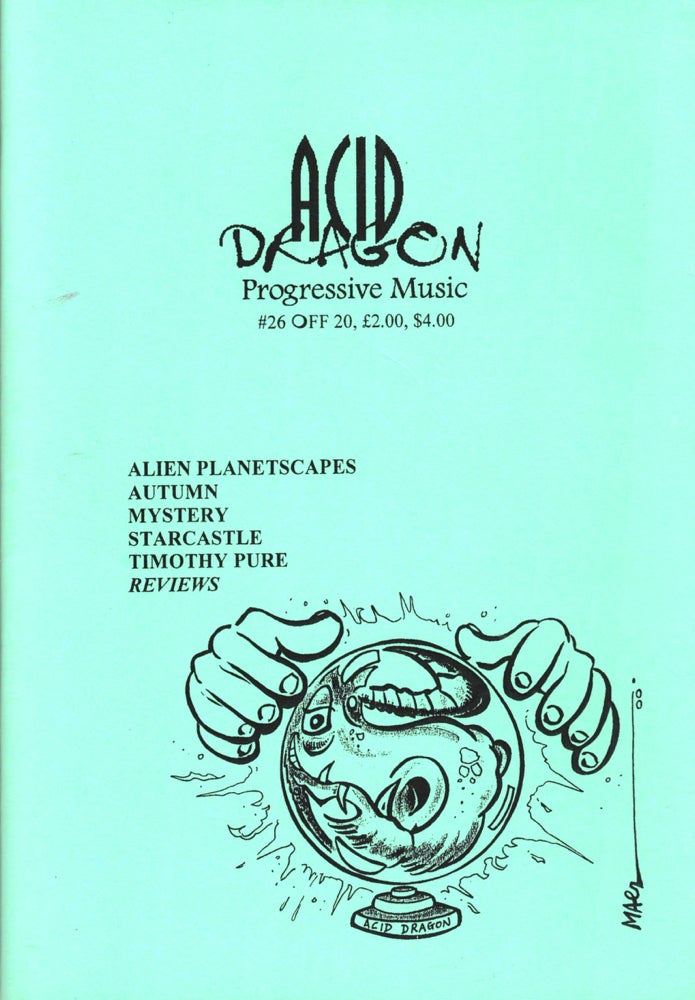 Item #35639 Acid Dragon: Progressive Music Issue Number 26. Thierry Sportouche.