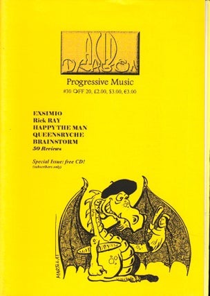 Item #35643 Acid Dragon: Progressive Music Issue Number 30. Thierry Sportouche
