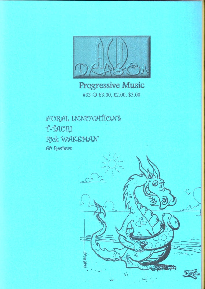 Item #35646 Acid Dragon: Progressive Music Issue Number 33. Thierry Sportouche.