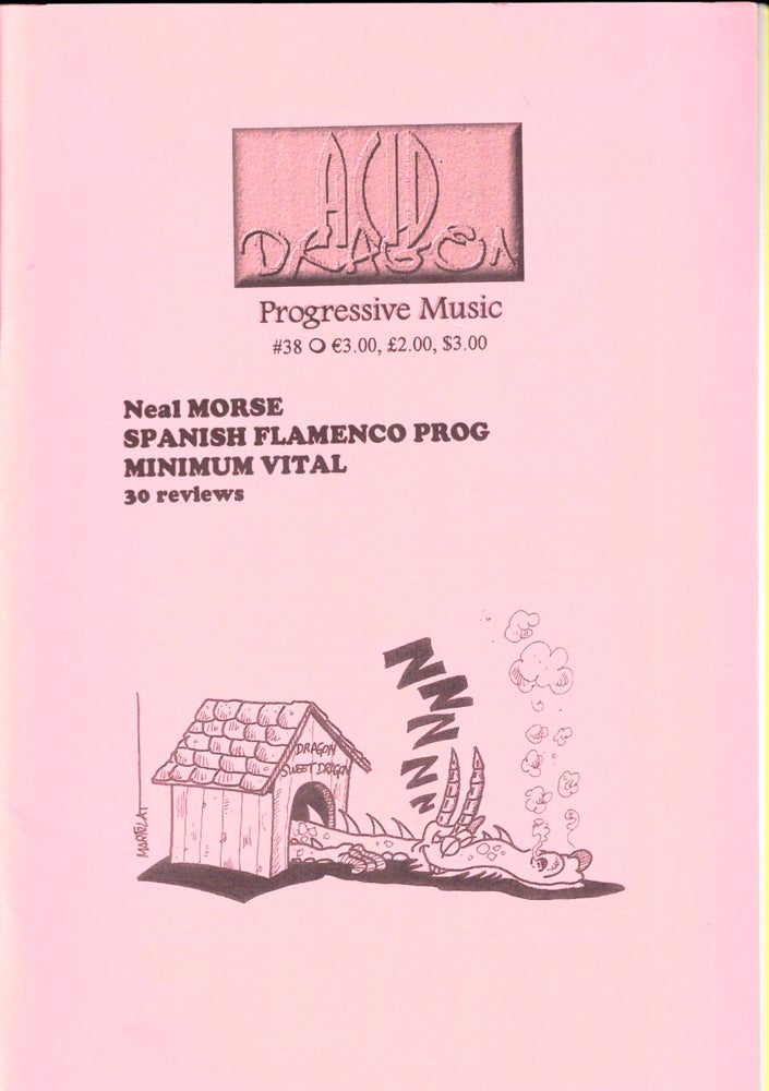 Item #35651 Acid Dragon: Progressive Music Issue Number 38. Thierry Sportouche.