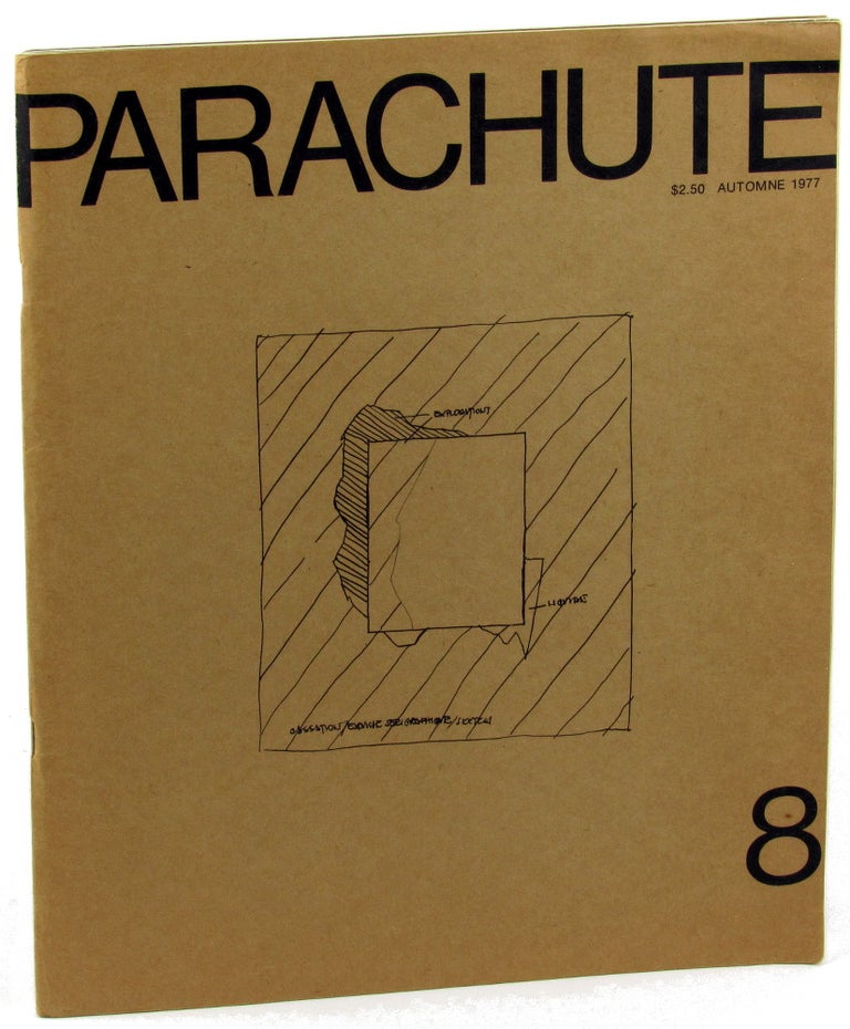 Item #35834 Parachute Revue d'art Contemporain #8: Autumn, 1977. France Morin.
