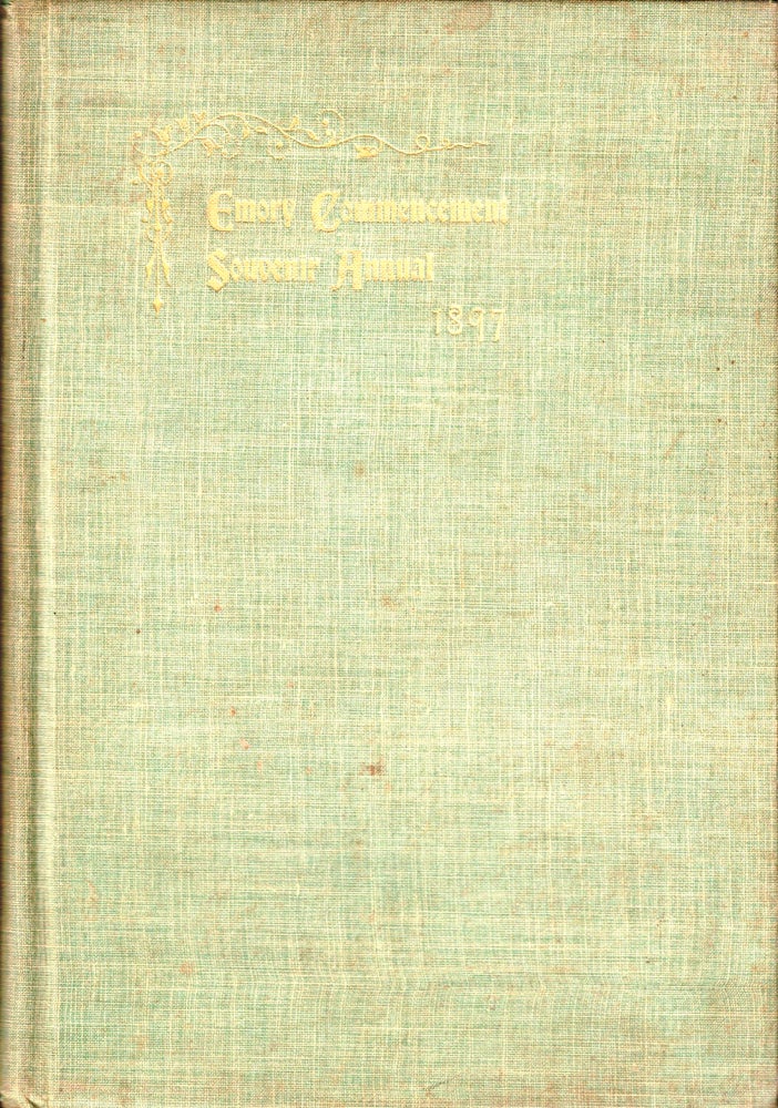 Item #36019 Emory Commencement Souvenir Annual. Trustees of Emory College.