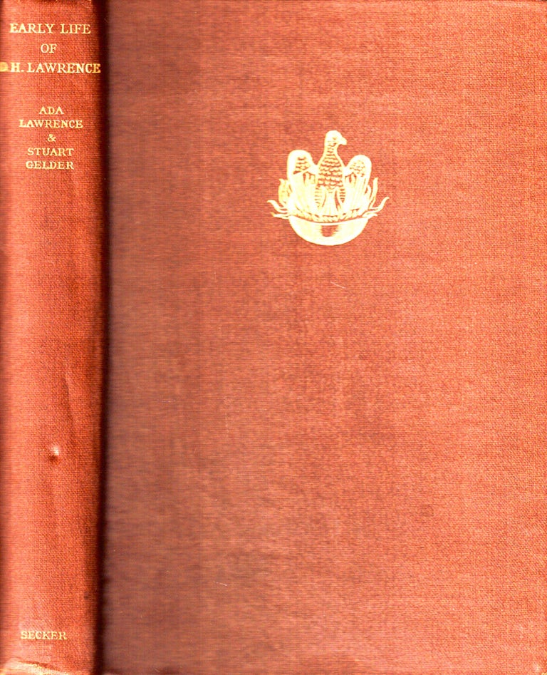 Item #36391 Early Life of D.H. Lawrence. Ada Lawrence, G. Stuart Gelder.