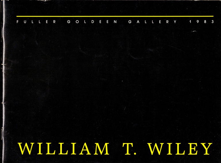Item #36757 William T. Wiley. Jeff Kelley.