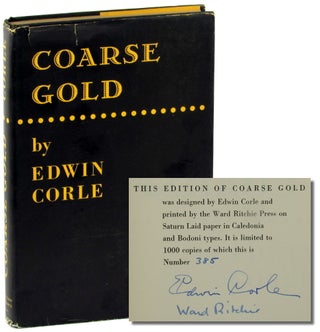 Item #37206 Coarse Gold. Edwin Corle