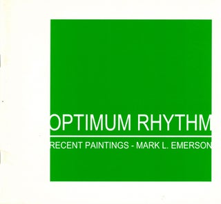 Item #37277 Optimum Rhythm: Recent Paintings. Beth Jones, Lynda Jolley