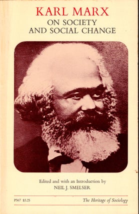 Item #37354 On Society and Social Change. Karl Marx