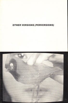 Item #37392 Other Versions [Perversions]/ Social Spaces. Valerie Smith, Dan Wolworth