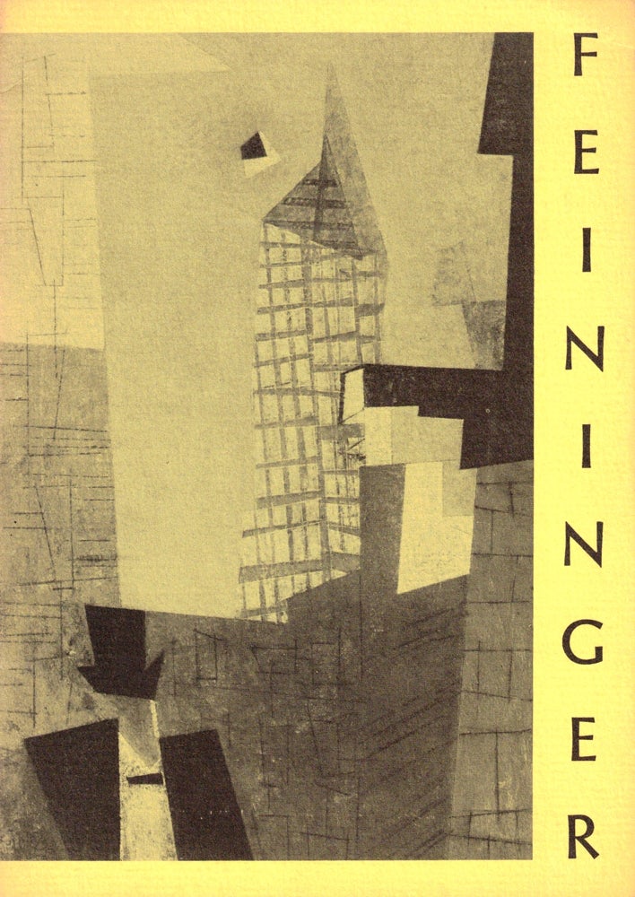 Item #37413 Lyonel Feininger: Recent Paintings and Watercolors (1951-1954). Mark Tobey.