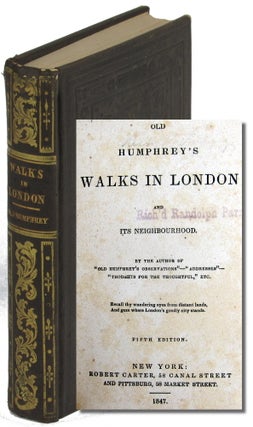 Item #37714 Old Humphrey's Walks in London and Its Neighborhood. George Mogridge