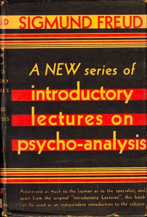 Item #38033 New Introductory Lectures on Psychoanalysis. Sigmund Freud