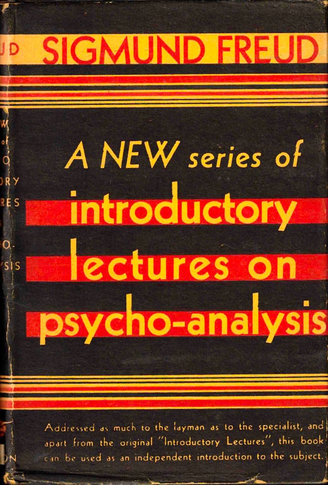 Item #38033 New Introductory Lectures on Psychoanalysis. Sigmund Freud.