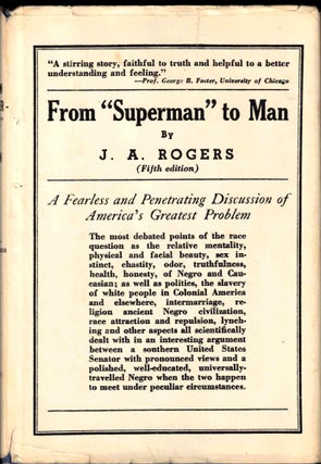 Item #38231 From "Superman" to Man. J. A. Rogers