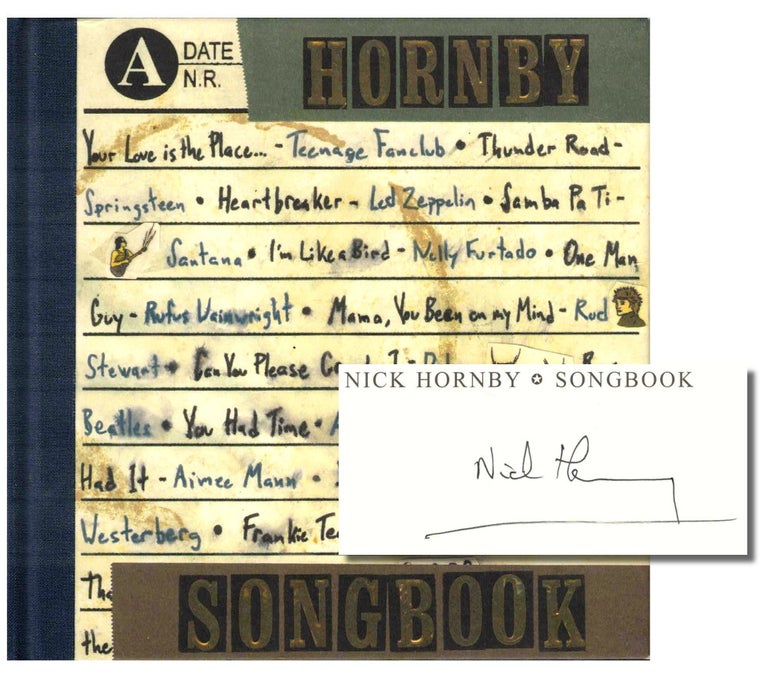 Item #38815 Songbook. Nick Hornby.
