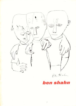 Item #39222 Ben Shahn. Ben Shahn