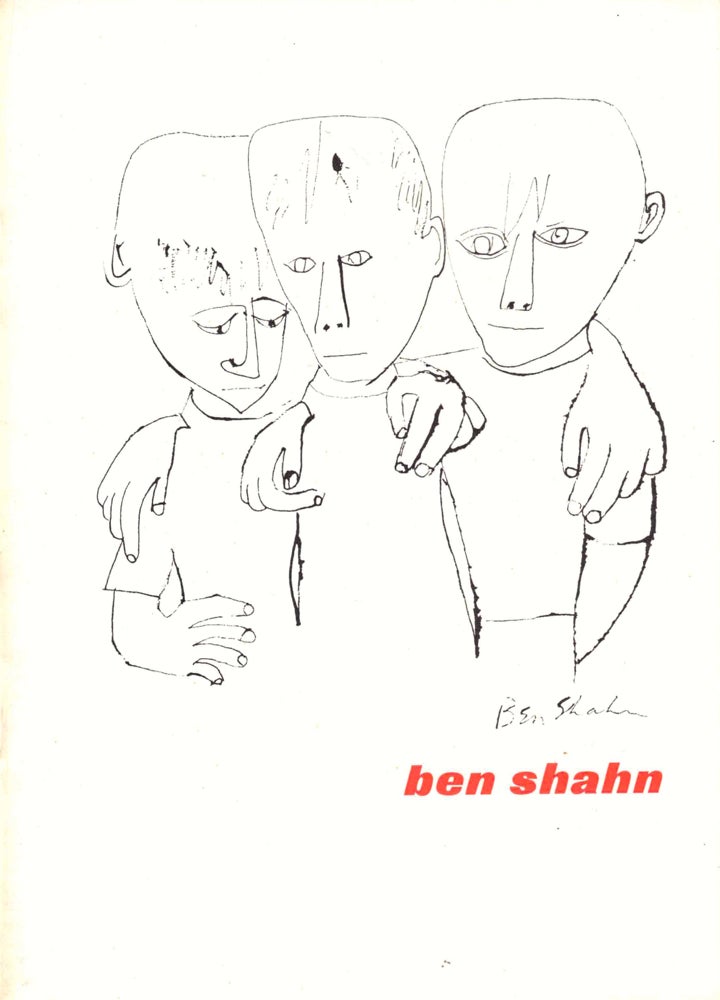 Item #39222 Ben Shahn. Ben Shahn.