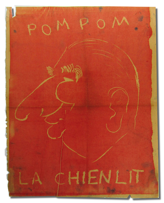 Item #40516 Pom Pom La Chienlit. May 1968 Paris Uprising