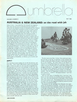 Item #41737 Umbrella Volume Five, Number Three May, 1982. Judith Hoffberg