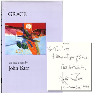 Item #42078 Grace: An Epic Poem. John Barr