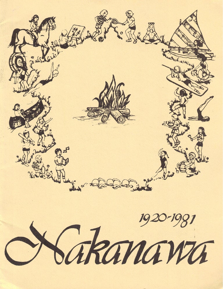 Item #42141 Camp Nakanawa 1981 Yearbook. Camp Nakanawa.