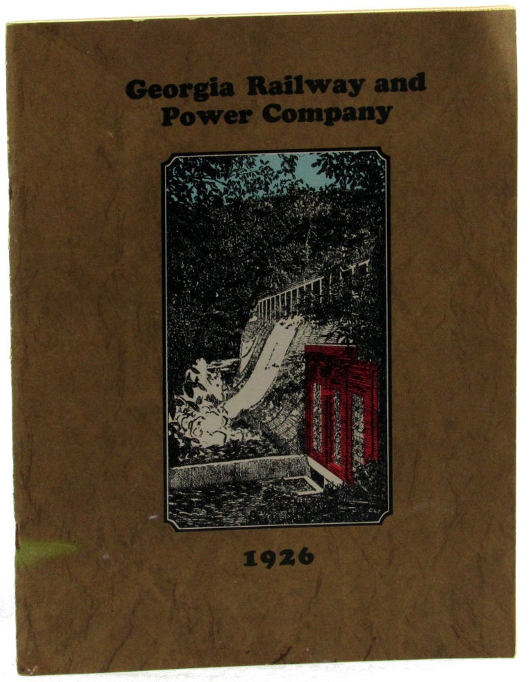 Item #42774 Georgia Railway and Power Company 1926. Georgia Railway, Power Company.