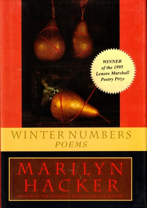 Item #43122 Winter Numbers: Poems. Marilyn Hacker