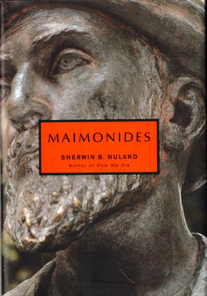 Item #43485 Maimonides. Sherwin B. Nuland