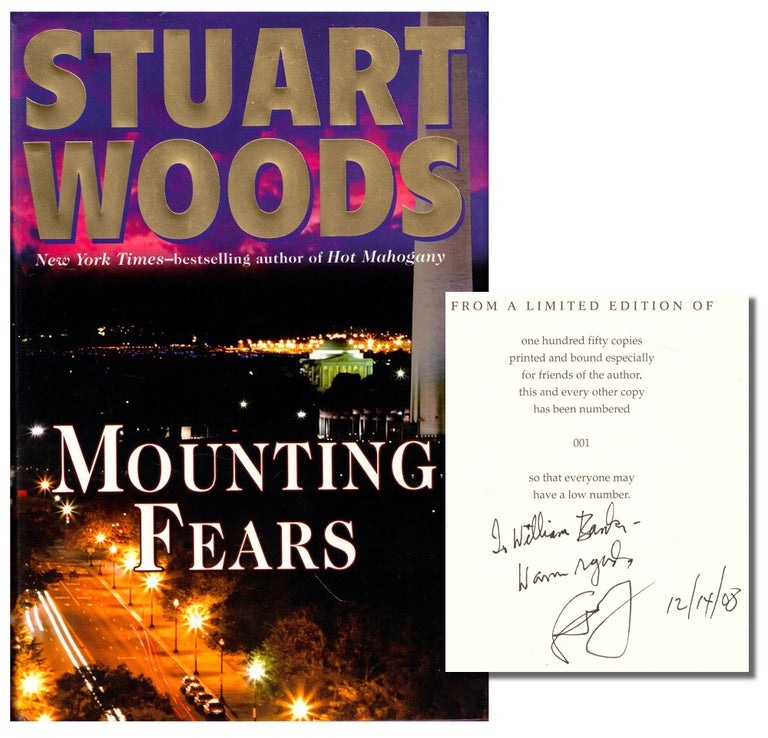 Item #45090 Mounting Fears. Stuart Woods.